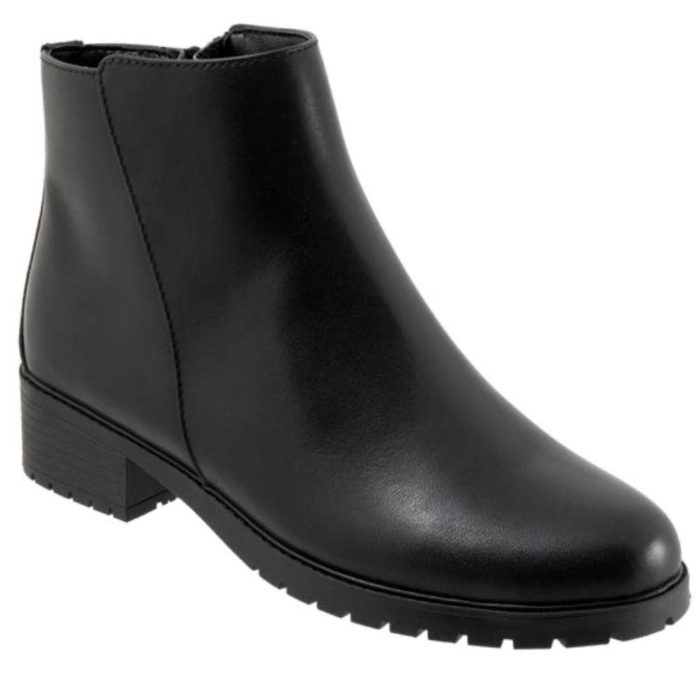 Trotters Margo Black Ankle Boots, Women’s 9N, Narrow